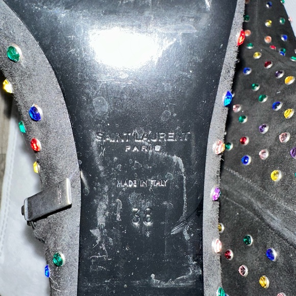 Saint Laurent Betty embellished boot - Picture 2 of 8